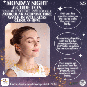 Monday Mind Reset: Biweekly Acudetox Clinic- Brookline, NH